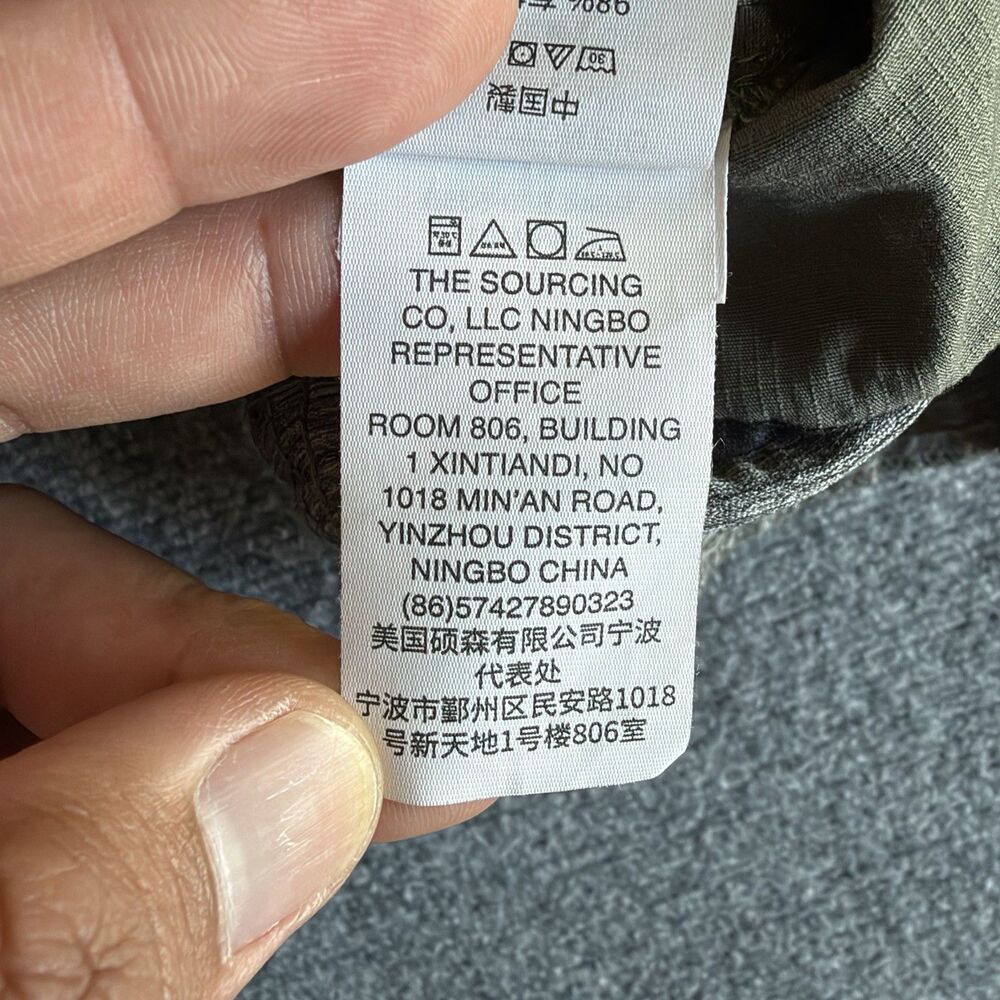 Vuori Women’s Ripstop Pants Size S Olive Green Stretch Hiking Travel VW401 - Picture 10 of 16